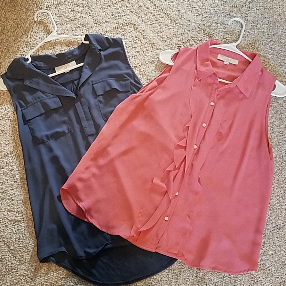 2 LOFT Tank tops
